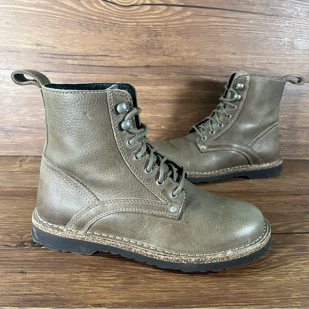 BIRKENSTOCK “Bryson” Leather Lace Up Boots Women’s Size 6 (37) Shoes